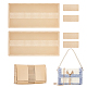 Wadorn 2 комплект листов из искусственной кожи для вязания крючком сумок PURS-WH0005-01D-1