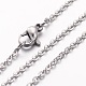 304 Stainless Steel Necklace MAK-K004-17P-2
