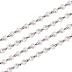 Handmade Glass Pearl Beads Chains AJEW-PH00489-02-1