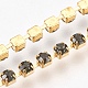 Cadenas de strass Diamante de imitación de bronce CHC-S6-17C-1-2