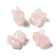 Perline semiforate in quarzo rosa naturale G-Z037-04-1