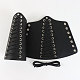 Cinture per corsetto elastiche larghe in pelle PU wadorn e protezione per il braccio del polsino AJEW-WR0002-04-4