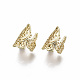 Brass Cuff Earrings EJEW-R114-019G-NF-3