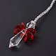 Crystal Fairy Beaded Wall Hanging Decoration Pendant Decoration HJEW-G019-02G-4