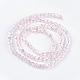 Chapelets de perles en verre X-EGLA-S056-10-2