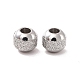 Textured 304 Stainless Steel Beads STAS-P306-01A-P-2