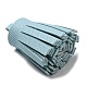 模造革タッセルペンダント装飾  ライトブルー  36x20~25mm  穴：6x5.4mm FIND-L013-A04-2