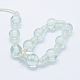 Perles de gourou en verre 3 trou G-K149-40A-2
