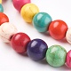 Synthetic Turquoise Beads Strands TURQ-G106-8mm-02P-3