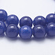 Chapelets de perles de jade naturel G-E443-B02-3
