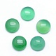 Natürliche grüne Onyx-Achat-Cabochons G-P393-R04-10mm-1
