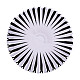 Benecreat 50pcs cremalleras de nailon invisibles en blanco y negro extremo cerrado para ropa de sastre casera costura artesanal 40x2.5 cm (tamaño real disponible 36 cm) FIND-BC0001-09-2