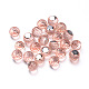 Faceted Round Glass Cabochons X-GGLA-L008B-15-2