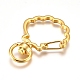 Alloy Swivel Lobster Clasps KEYC-WH0016-39G-2