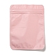 プラスチック包装のジップロック袋  トップセルフシールパウチ  長方形  ピンク  12x9x0.15cm  片側の厚さ：2.5ミル（0.065mm） OPP-K001-01A-01-1