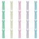 GOMAKERER 20 Pcs 5 Colors Cat Pencil Toppers AJEW-DR0001-21-1