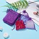 Organza Gift Bags with Drawstring OP-R016-9x12cm-20-4