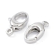 Rhodium Plated 925 Sterling Silver Swivel Clasps STER-K173-23P-2