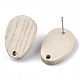 Risultati di orecchini a bottone in legno di cedro X-MAK-N033-003-3