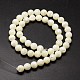 Chapelets de perles de coquillage&nbsp;SSHEL-E571-39-8mm-2