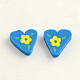 Handmade Polymer Clay Cabochons for Ear Studs Making CLAY-R057-04-2