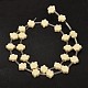 Dyed Chinese Knot Synthetic Coral Beads Strands CORA-O003-08A-2
