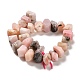 Chapelets de perles en opale rose naturelle G-N327-05-14-3