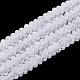 Crackle sintetico perle di quarzo fili X-G-S285-09-1