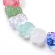 Chapelets de perles en verre transparente   GLAA-F114-01A-3