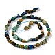Chapelets de perles en chrysocolle et lapis lazuli naturelles G-G018-63-2