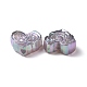 Placage uv perles acryliques irisées arc-en-ciel OACR-P016-04-3