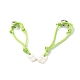 Polyester & Spandex Cord Bracelet Sets BJEW-JB06367-05-6