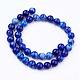 Natural Agate Bead Strands G-P289-02A-6mm-2