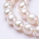 Natural Cultured Freshwater Pearl Beads Strands PEAR-P002-04-3