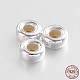 Rondelle 925 Sterling Silver Spacer Beads STER-N013-01C-1
