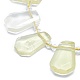 Natural Lemon Quartz Beads Strands G-O179-I18-3