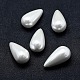 Galvanik Shell Perle halb gebohrte Perle BSHE-G006-01F-1