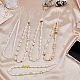 SUPERFINDINGS 1 Set ABS Plastic Imitation Pearl & Wood & Polymer Clay Beaded Mobile Straps HJEW-FH0001-54-3