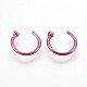 316 Surgical Stainless Steel Nose Nose Ring AJEW-P070-MD-2