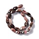 Natural Rhodonite Beads Strands G-L243A-19-3