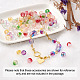 Frosted Spray Painted Glass Beads Strands GLAA-TA0003-10-12
