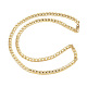 Conjuntos de joyas de collares y pulseras de 304 acero inoxidable SJEW-E066-02G-2