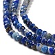 Chapelets de perles en lapis-lazuli naturel G-Z035-A01-01A-4