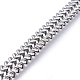 304 Stainless Steel Mesh Bracelets BJEW-L631-33P-2