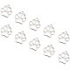 PH PandaHall 20Pcs Stainless Steel Charms Dog Paw Prints Pendants High Polish Jewelry Charms for DIY Crafting and Jewelry Making STAS-UN0001-15P-3