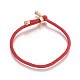 Corde de coton bracelets BJEW-F360-B01-1