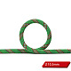ダイナミックロープ  ナイロンコード  高所安全ロープ  レスキューロープ  アウトドアロッククライミングロープ  ミディアムシーグリーン  11つのインナーコア  10.5mm  張力：約890kg RCP-L005B-02-1