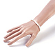 Qualité bracelets un stretch de perle X-BJEW-JB03911-3