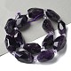 Natürlichen Amethyst Perlen Stränge&nbsp;G-H095-A01-01-2