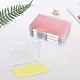 Cajas de embalaje de plástico transparente con tapa abatible&nbsp;AJEW-WH20060-90B-7